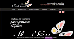 Desktop Screenshot of mod-elles.com